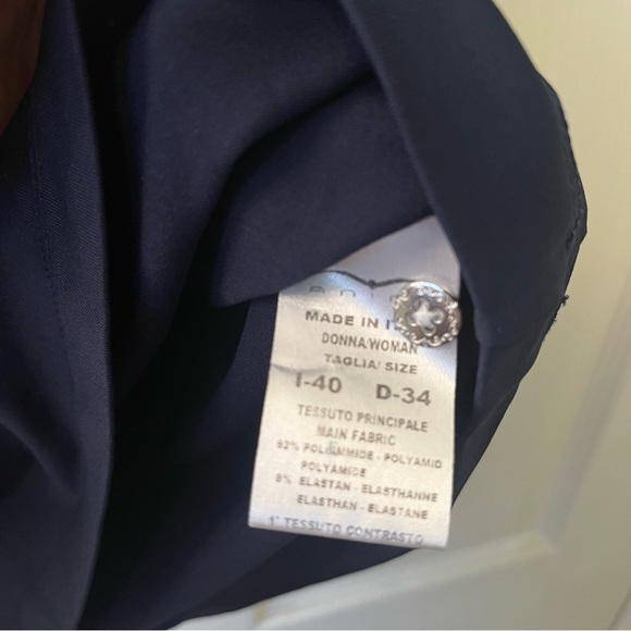 Animo Show Shirt Navy Blue Floral - Picture 5 of 5